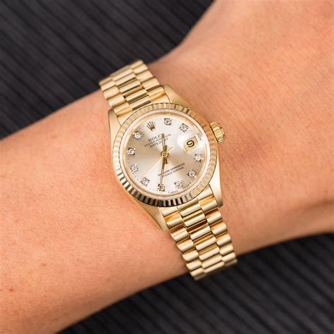 rolex dames klein|rolex gold watches for women.